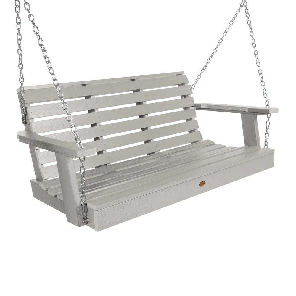 Highwood Weatherly 4-foot Eco-friendly Synthetic Wood Porch Swing