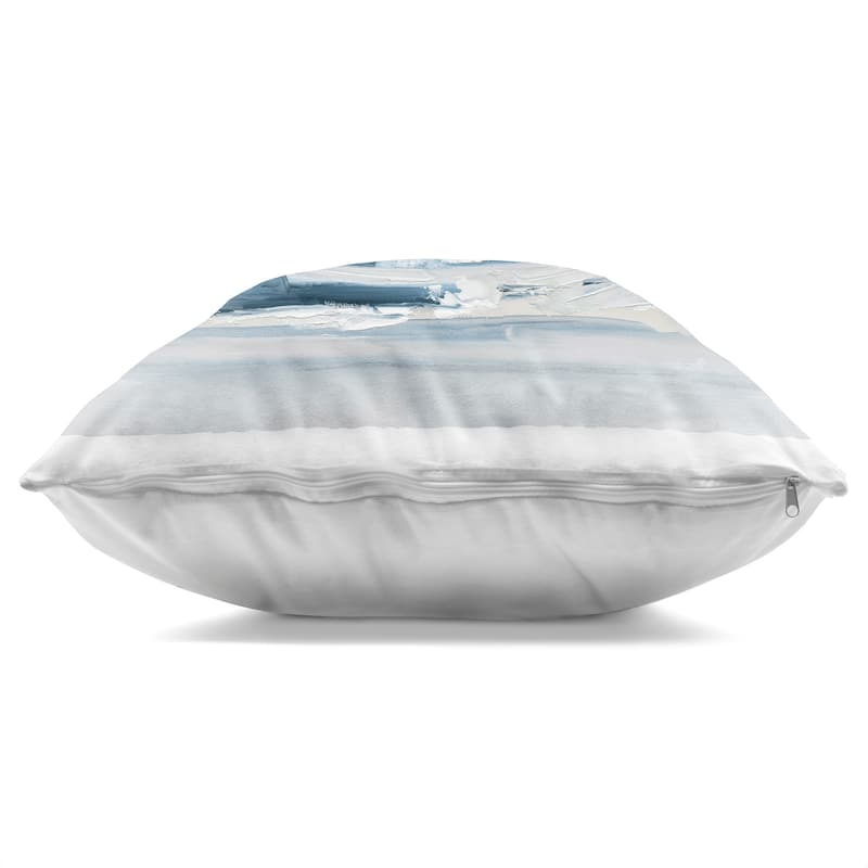 Stupell Striped Sailboat Voyage Decorative Printed Throw Pillow Design by Sally Swatland
