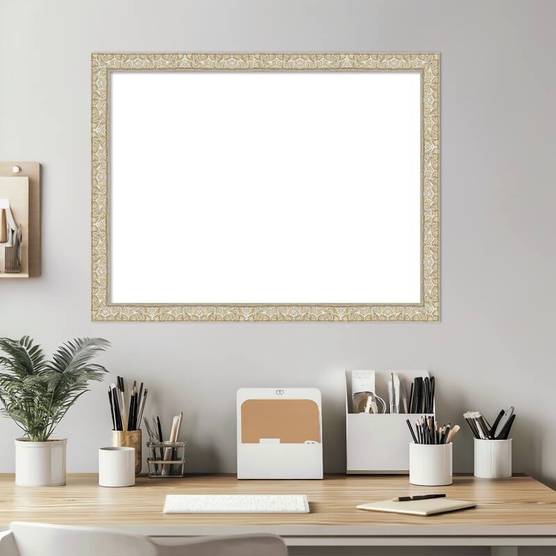 Lila Framed Dry Erase Magnetic Board