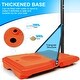 preview thumbnail 13 of 22, Roomfitters Portable Basketball Goal System with Stable Base and Wheels, Adjustable Height 5.6-7ft for Indoor Outdoor