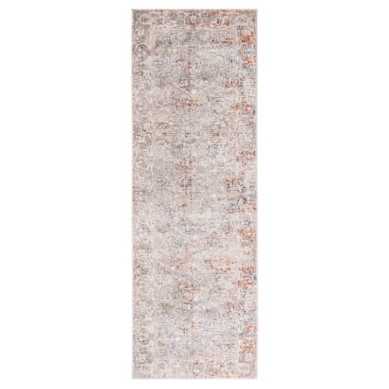 SAFAVIEH Limitee Rhonda Vintage Rug - 2'6" x 8' Runner - Beige/Beige