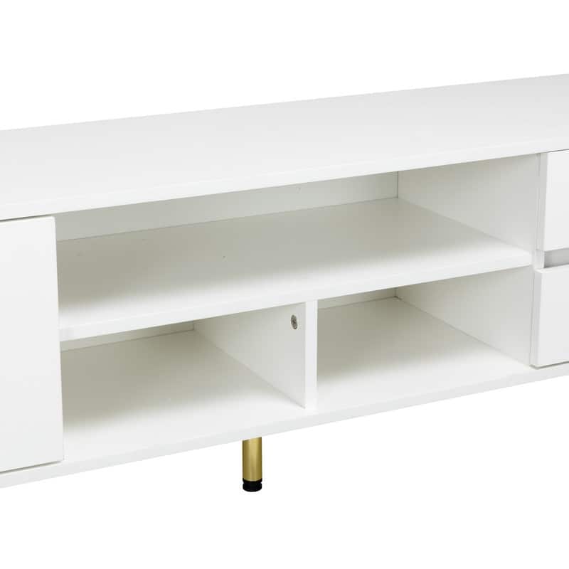 TV stand,TV Cabinet,entertainment center,TV console,media console,with LED remote control lights,UV bloom drawer panel