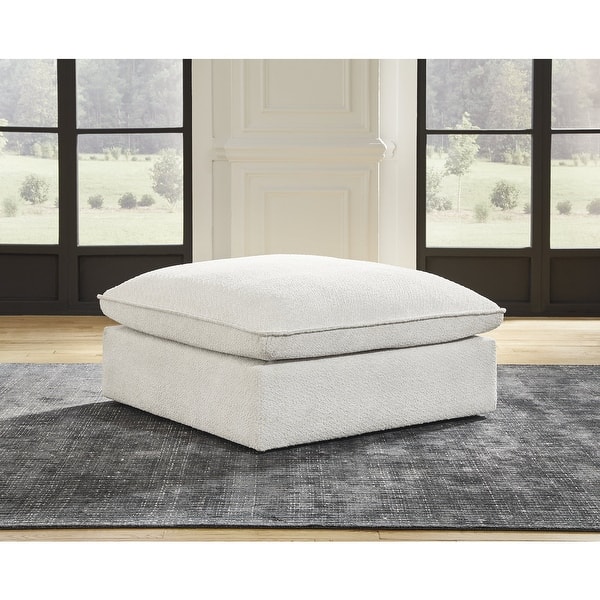 Signature Design by Ashley Gimma White Ottoman with Storage Bed Bath