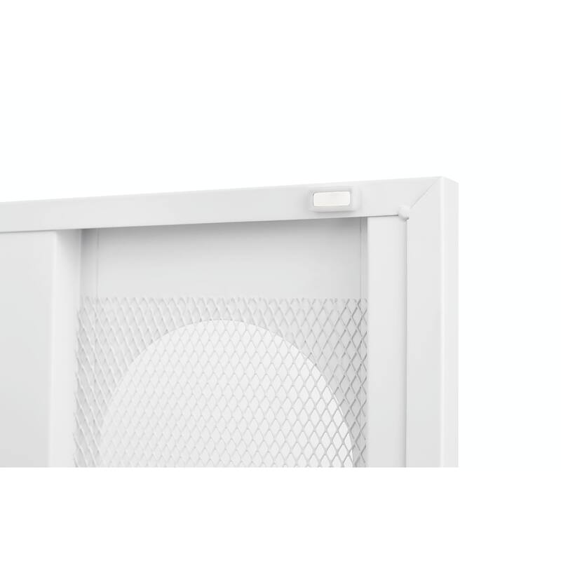 Adjustable Shoe Cabinet with Butterfly Doors - Space-Saving Design