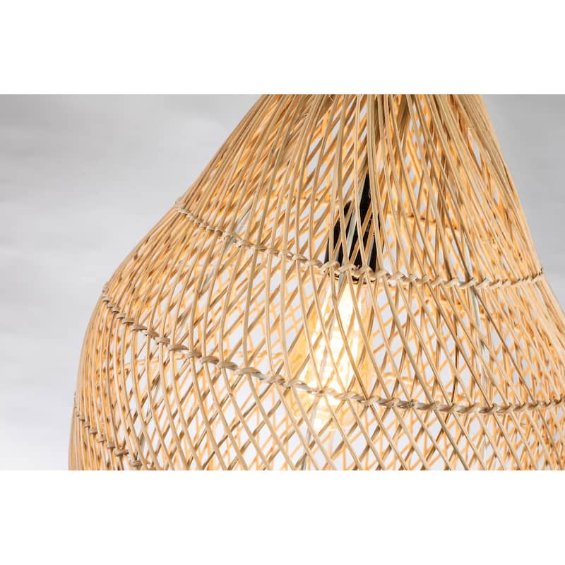 Handmade Rattan Hanging Pendant Light
