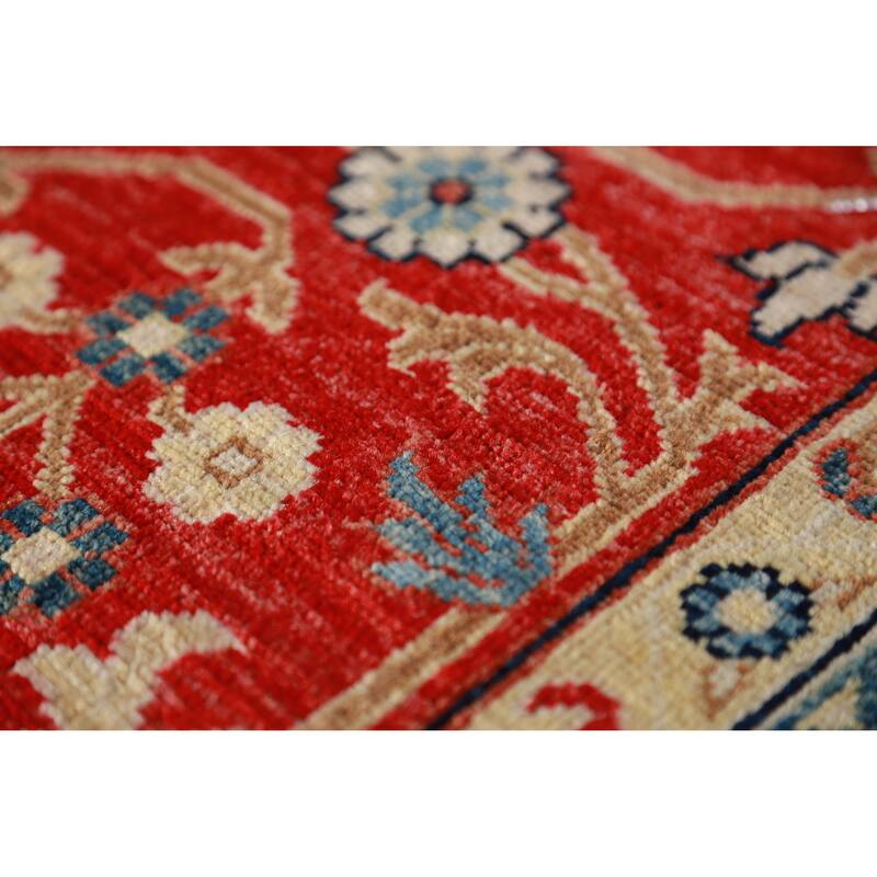 Vegetable Dye Blue Ziegler Oriental Area Rug Handmade Wool Carpet - 9'2"x 12'0"