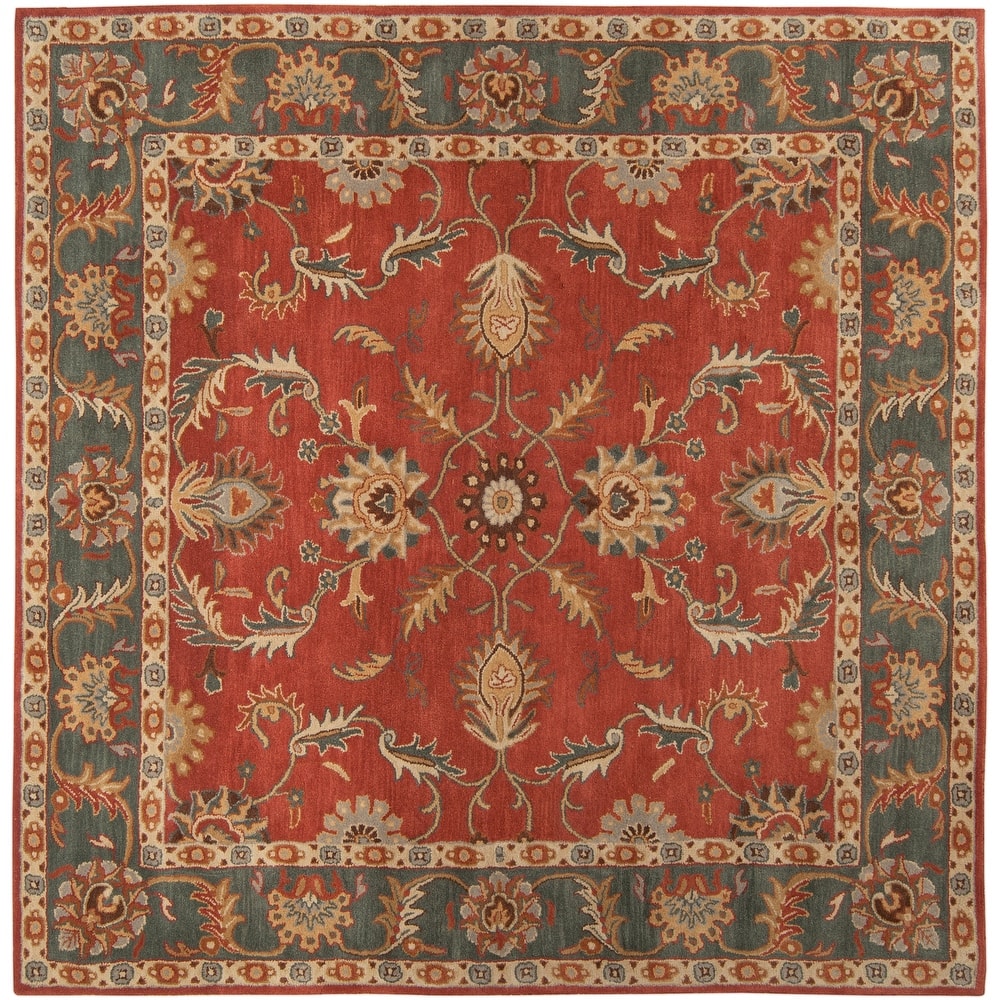 Artistic Weavers Coliseum Hand Tufted Traditional Border Wool Area Rug