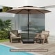 preview thumbnail 12 of 68, Costway 10 ft 3-tier Vented Patio Umbrella Large Market Table Umbrella