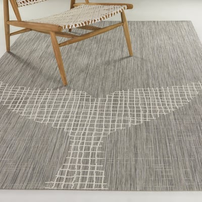 Herman Coastal Whale Indoor/Outdoor Area Rug