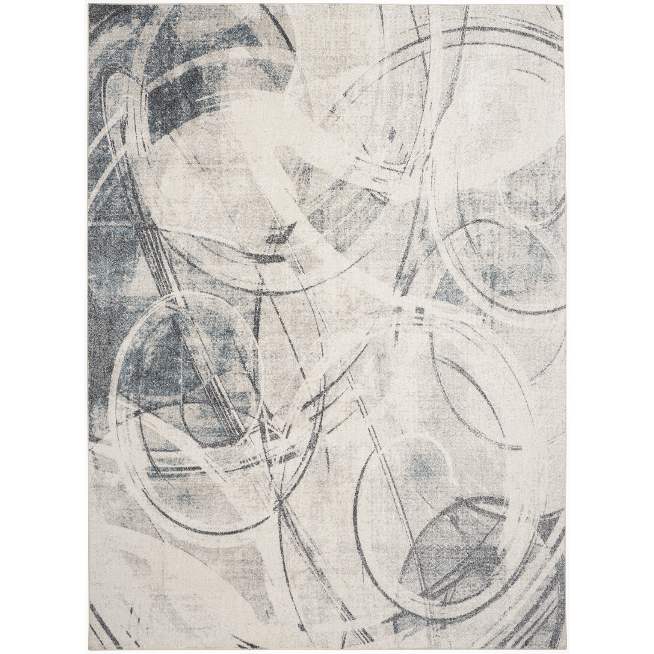 Nourison Astra Machine Washable Indoor only Abstract Area Rug