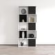preview thumbnail 8 of 11, Prato Bookcase White/Black