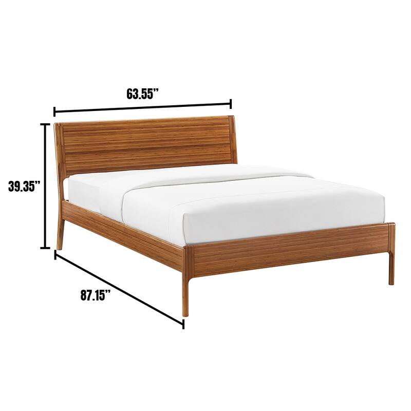 Hansen King Platform Bed, Copper
