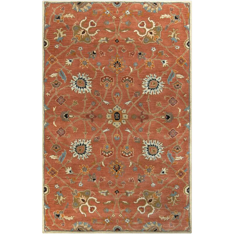 Hand-tufted Trey Traditional Wool Area Rug