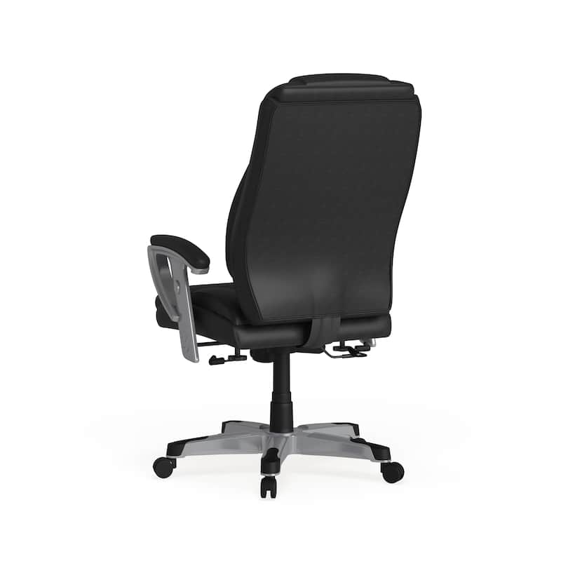 Big & Tall Executive Swivel Office Chair with Adjustable Arms
