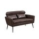 preview thumbnail 19 of 36, Loveseat, Lounge Sofa, Double Seat Removable Headrest with 2 Pillows