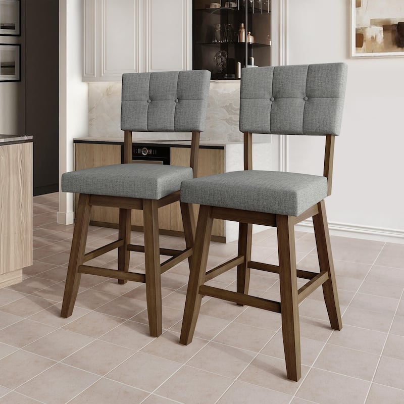 CraftPorch Modern Swivel Counter Chairs