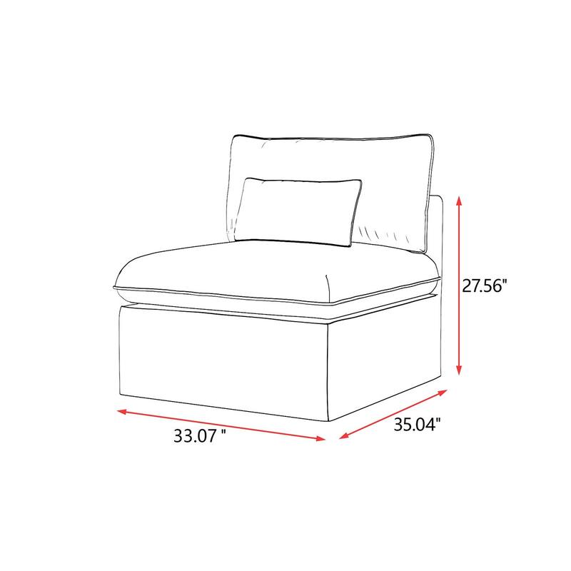 Simon 6pc Multi-Chair Seating Set