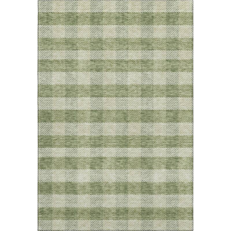 Premium Washable Super Soft Plaid Mayfield Rug