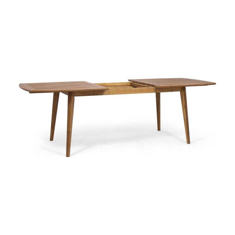 Stamford Outdoor Wood Dining Table by Christopher Knight Home