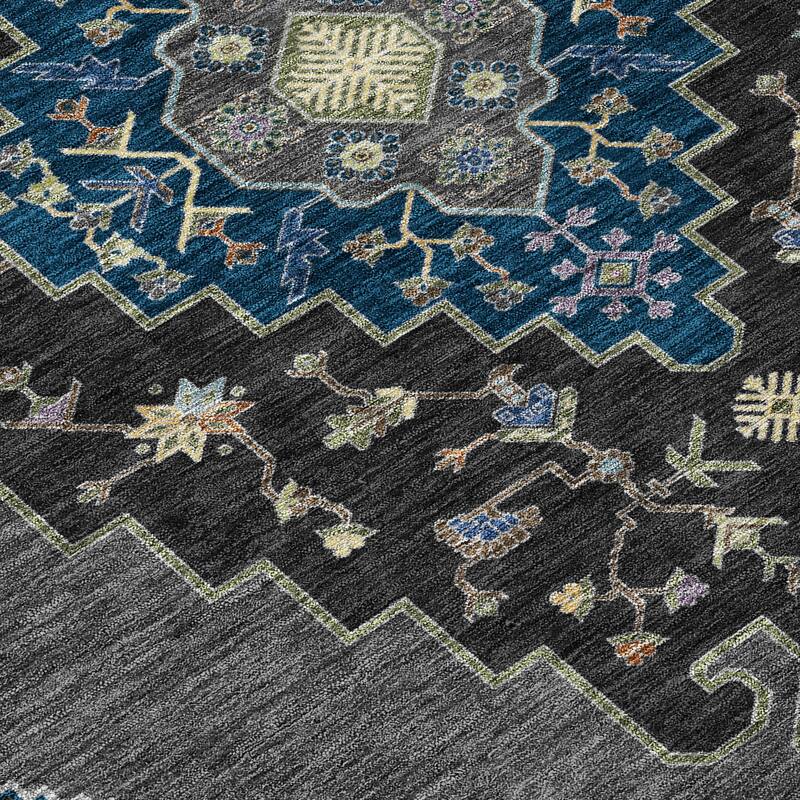 Machine Washable Indoor/ Outdoor Global Marrakesh Chantille Rug