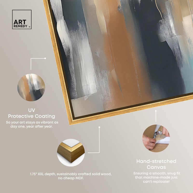 Vertical Rush Canvas Set of 2 by Art Remedy