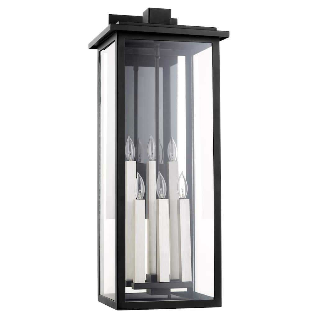 Quorum International Westerly 6 Light 30" Tall Outdoor Wall Sconce