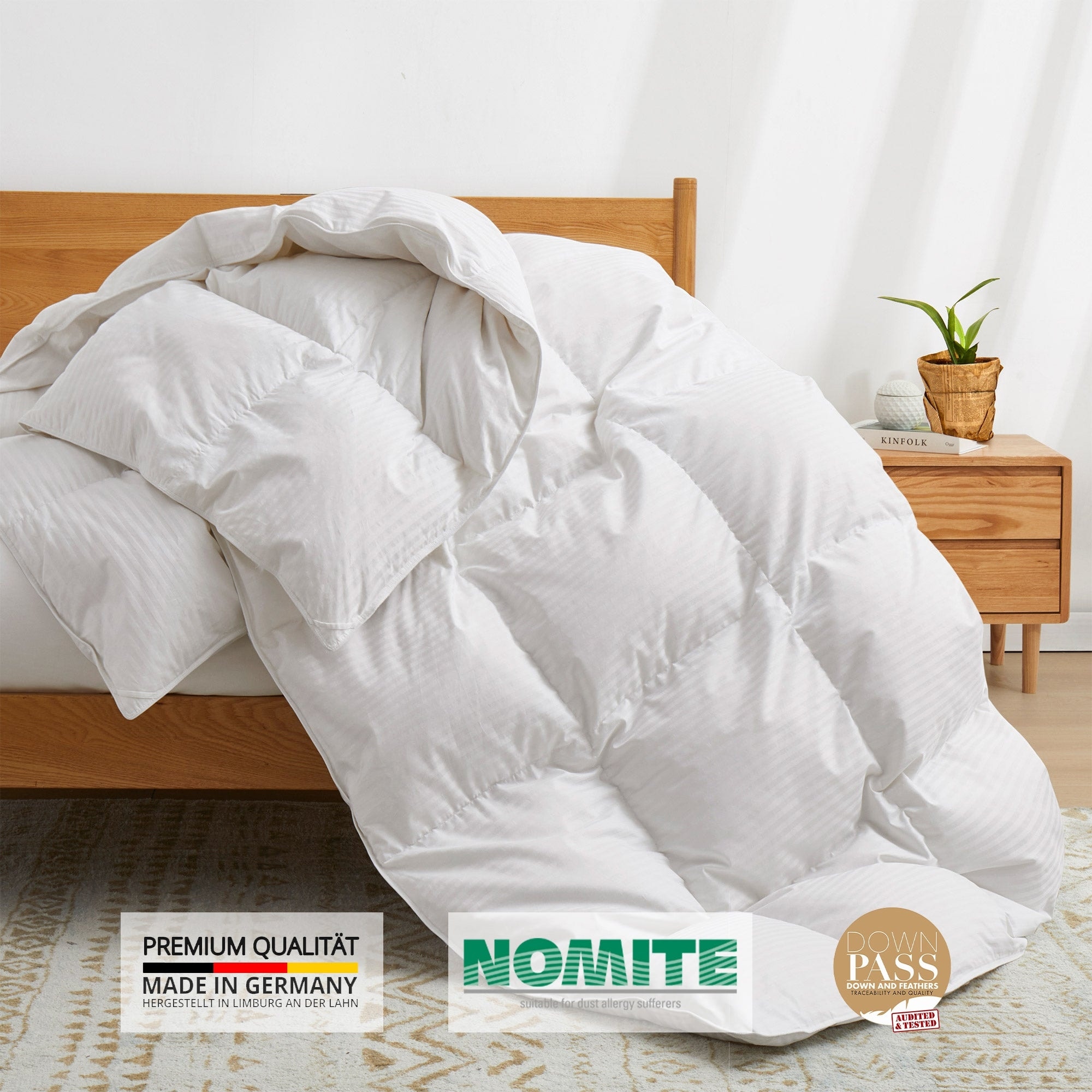 European Winter White Down Comforter 800 Fill Power Made in Germany On Sale Bed Bath Beyond 37429541