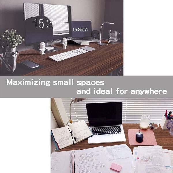 Shop Nova Furniture Folding Home Office Computer Desk W American Walnut Desktop Overstock 32038785