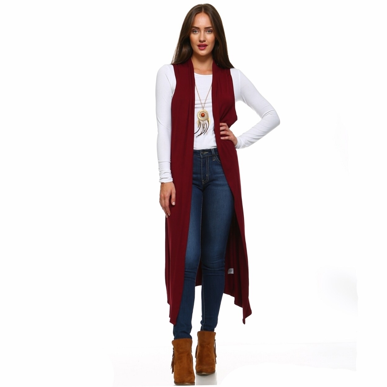 duster vest cardigan
