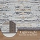 preview thumbnail 8 of 14, Non-Slip Machine Washable Grey Yellow Cream Multicolor Area Rug