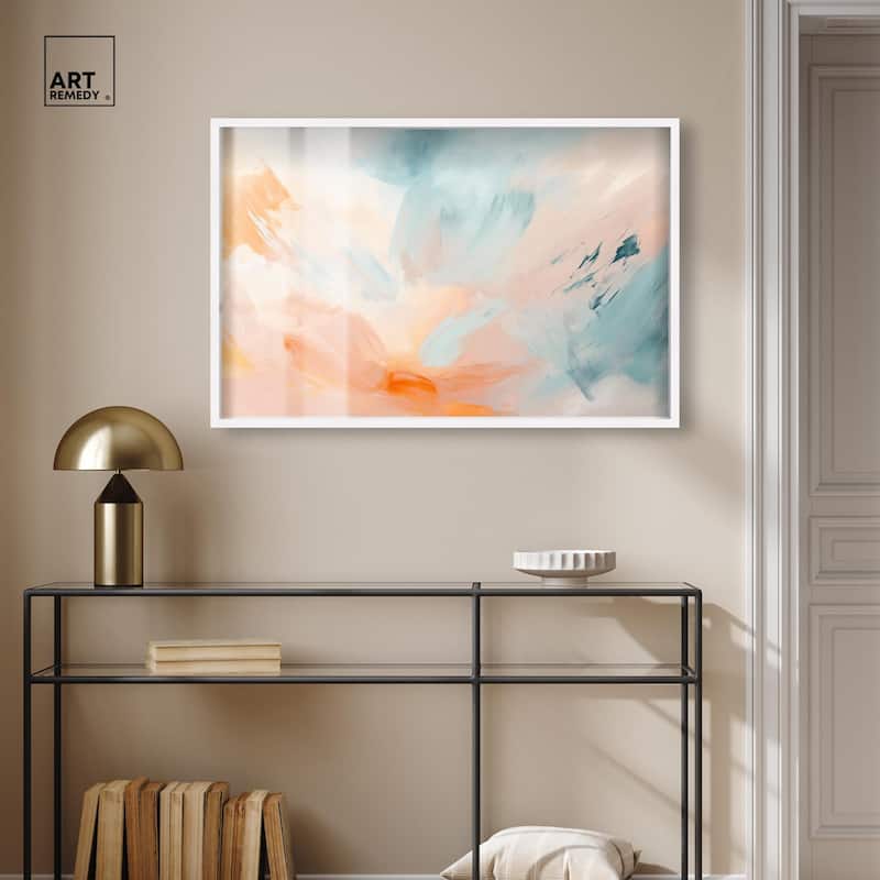 Sunrise Palette I Shadowbox by Art Remedy