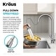 preview thumbnail 63 of 106, KRAUS Bolden 2-Function Single Handle Pulldown Kitchen Faucet