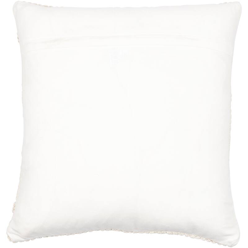 Livabliss Nadra Textured Chevron Bohemian Pillow