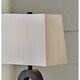 preview thumbnail 8 of 8, Signature Design by Ashley Markellton Black Table Lamp (Set of 2) - 14"W x 9"D x 29"H