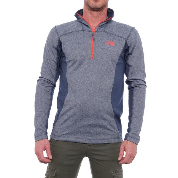 north face quarter zip men