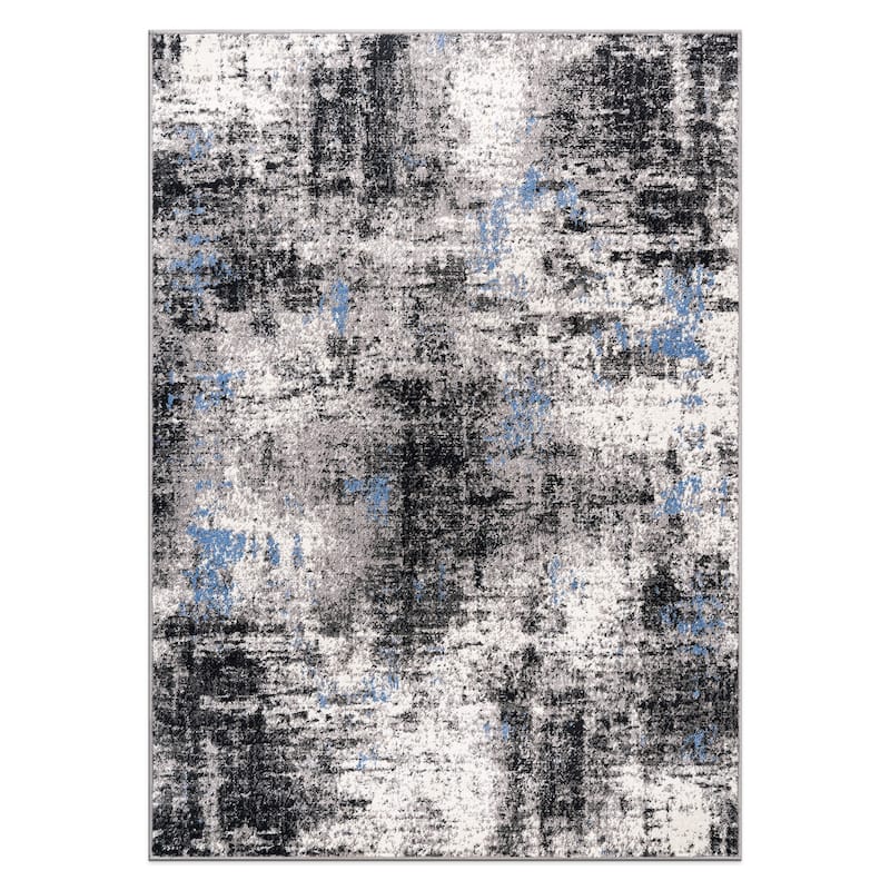 World Rug Gallery Adare Contemporary Abstract Area Rug