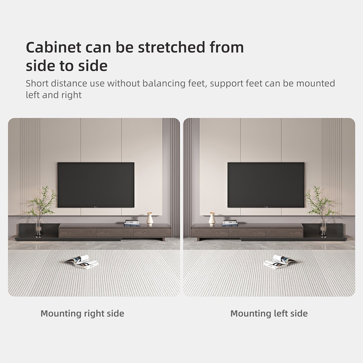 Short shop media console