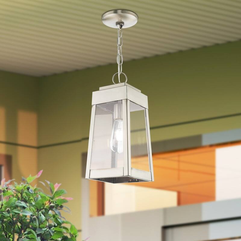Livex Lighting 1-Light Outdoor Pendant Lantern, 20854