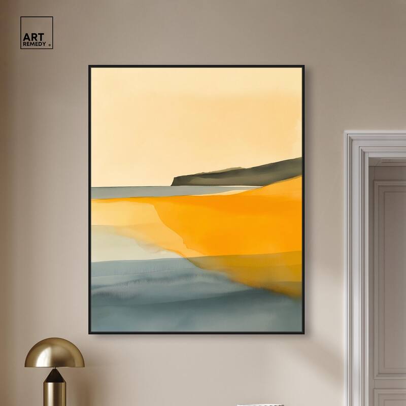Glistening Beach Dreams I Canvas by Art Remedy