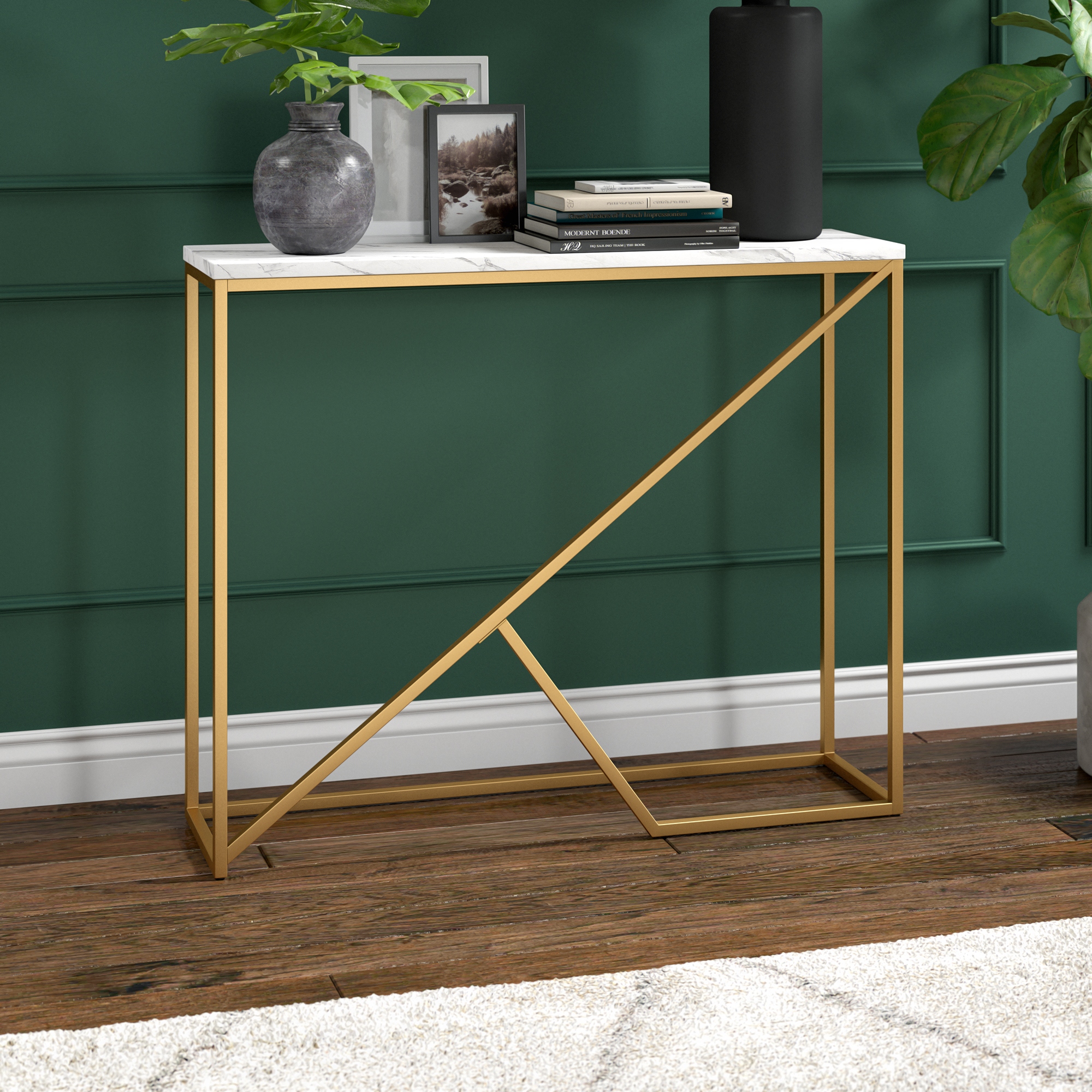 36 wide store console table