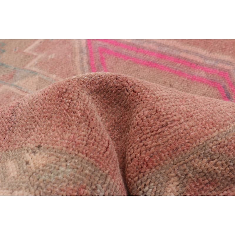 ECARPETGALLERY Hand-knotted Konya Anatolian Copper Wool Rug - 3'3 x 10'1