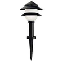 Moonrays 95534 Black Solar Path Lights In Tiered Design (Low Voltage 10-Fixture Kit) Moonrays 95534 Black Solar Path Lights In Tiered Design (Low Voltage 10-Fixture Kit)