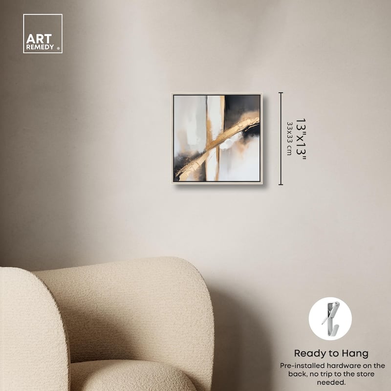 Gilded Rupture II Canvas by Art Remedy
