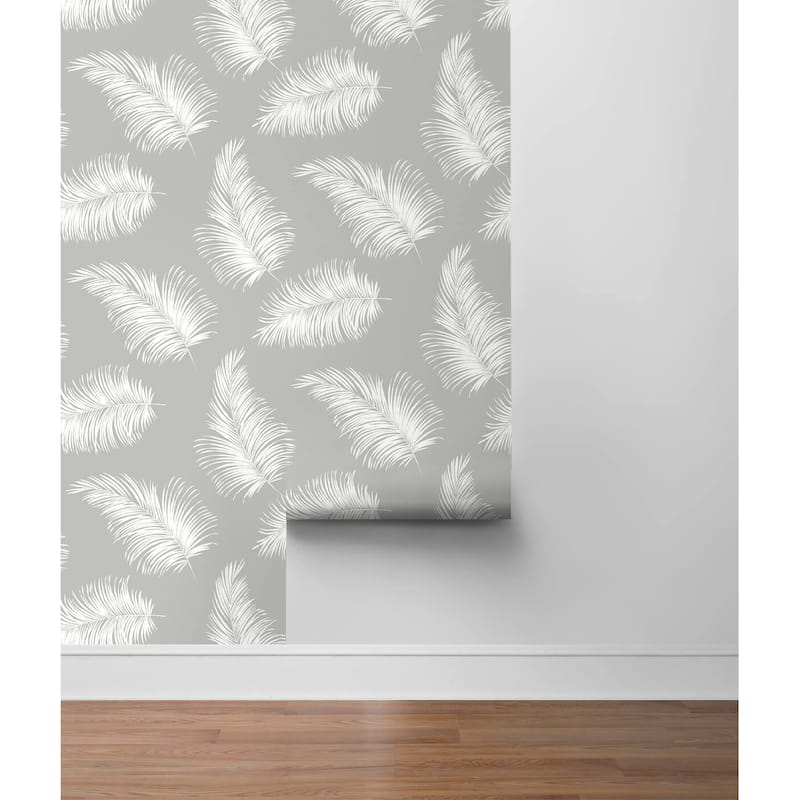 Luxe Haven Tossed Palm Peel and Stick Wallpaper