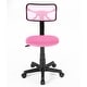 preview thumbnail 51 of 53, JJS Kids' Height-adjustable Mesh-back Rolling Swivel Task Chair