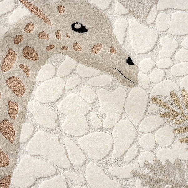 TOWN & COUNTRY PLAY Jungle Giraffe Kids Area Rug - On Sale - Bed