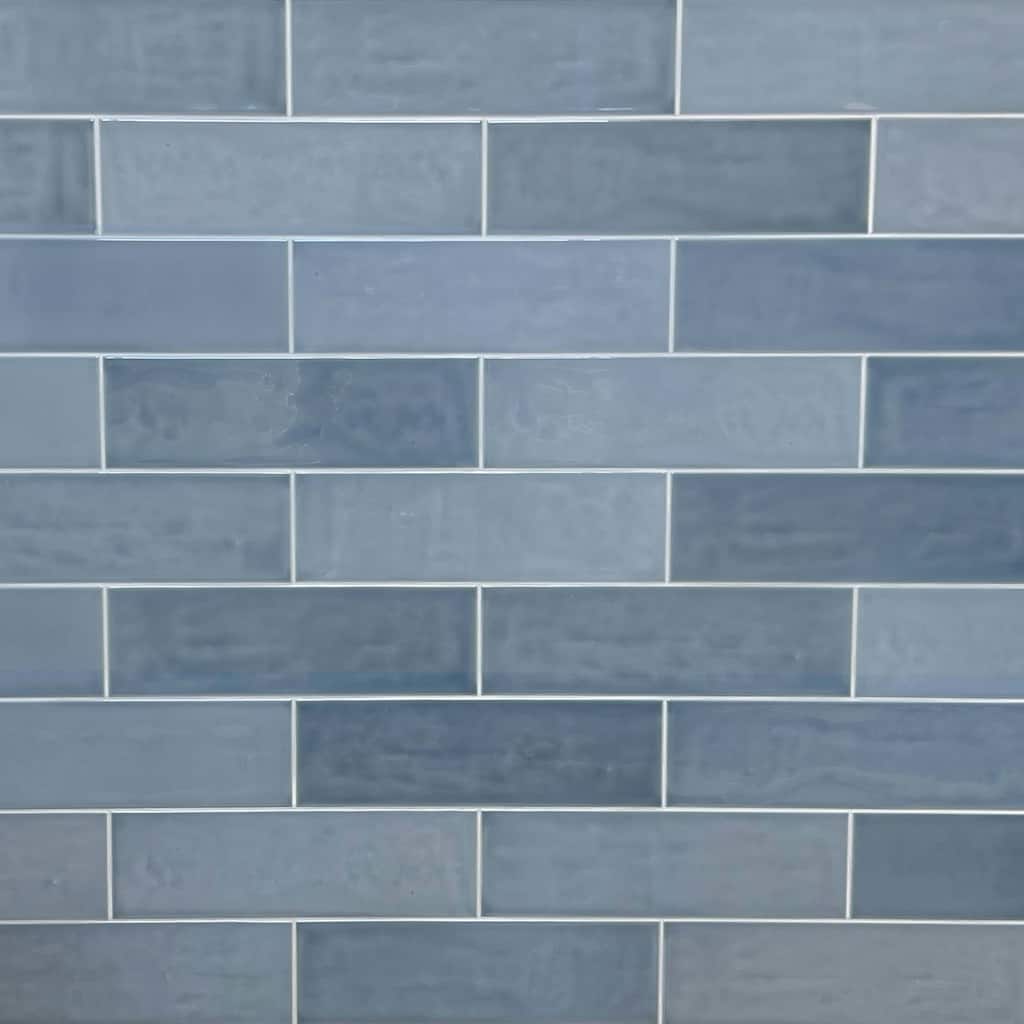 Cruz Bay Studio BE3 Bedouin - 4" x 12" Brick Wall Tile - Glossy Visual