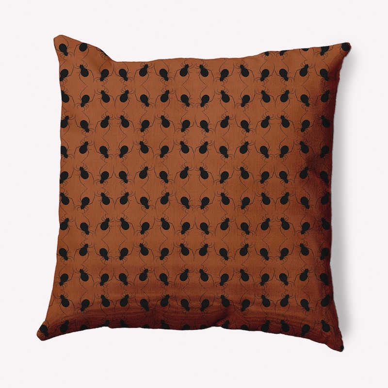 Spider Cluster Decorative Throw Pillow