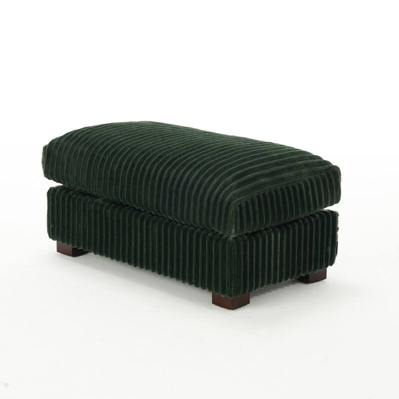 80"W Plush Modular Sectional Sofa with Pillows for Living Room