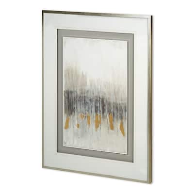 Custom Neutral Wave I Framed Art Print